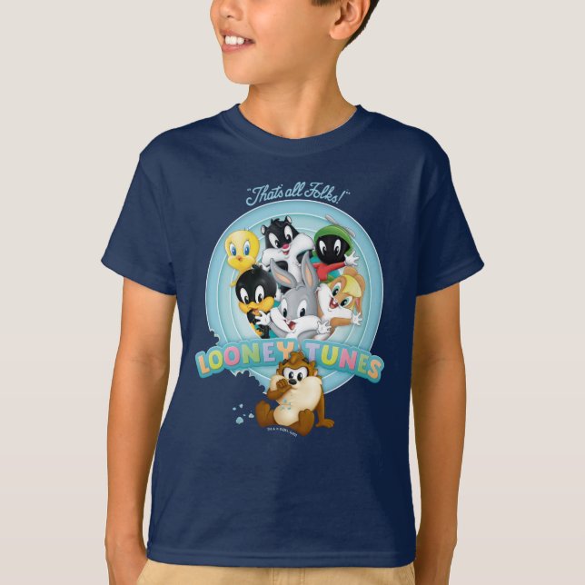 Baby LOONEY TUNES™ Logo | That's All Folks T-Shirt (Front)