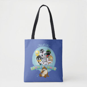 Baby LOONEY TUNES™ Logo That's All Folks Tote Bag