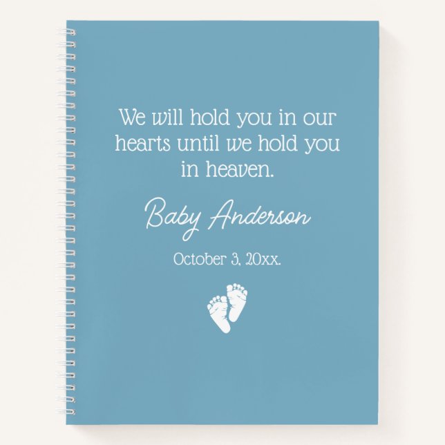 Baby Loss and Miscarriage Journal (Front)