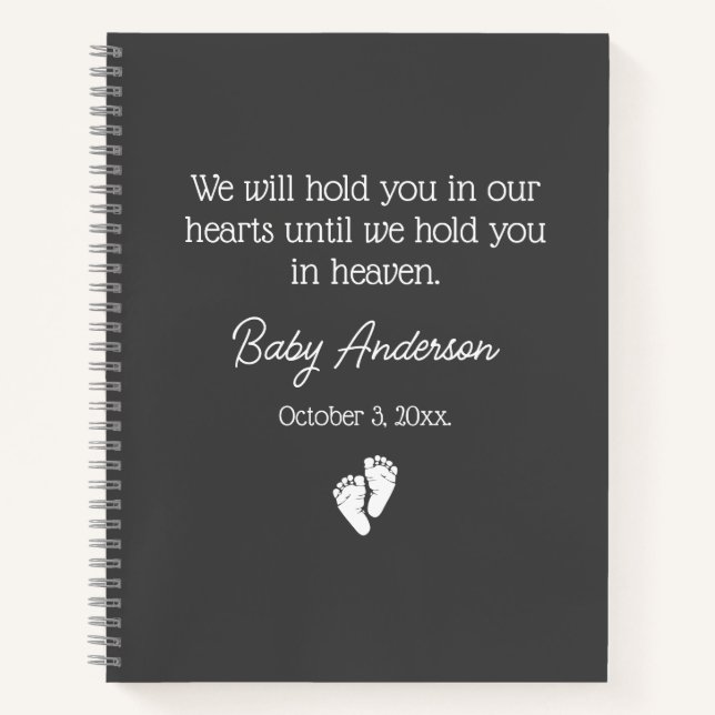 Baby Loss and Miscarriage Journal (Front)