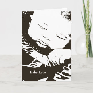 Baby love card