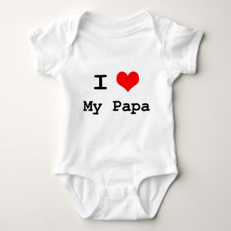 Baby loves Papa! Bodysuit