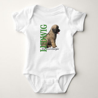 Baby Ludwig the Leonberger Puppy Bodysuit