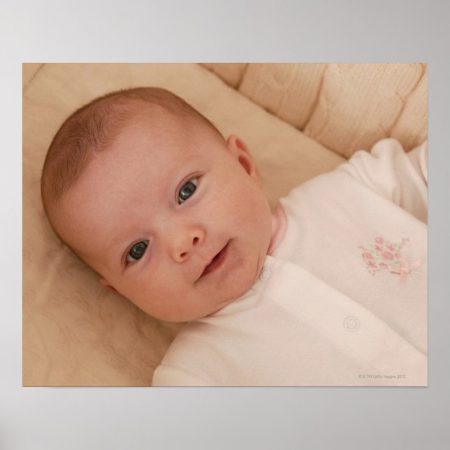 Baby lying down poster (Front)