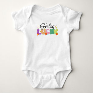 Baby Mamluco Feeling Lucky Bodysuit