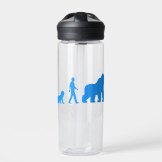 Baby, Man to Gorilla Water Bottle