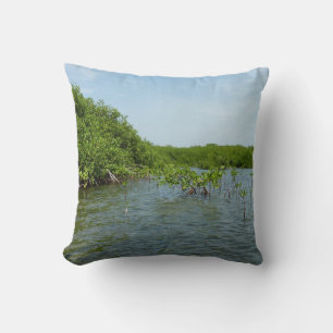 Baby Mangrove Trees in the Caribbean Cushion