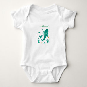 Baby Mermaid Baby Bodysuit
