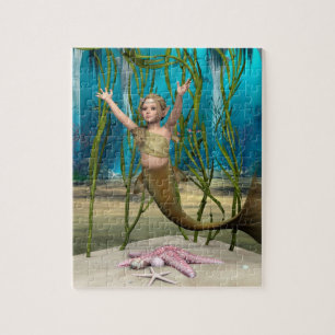 Baby Mermaid Jigsaw Puzzle