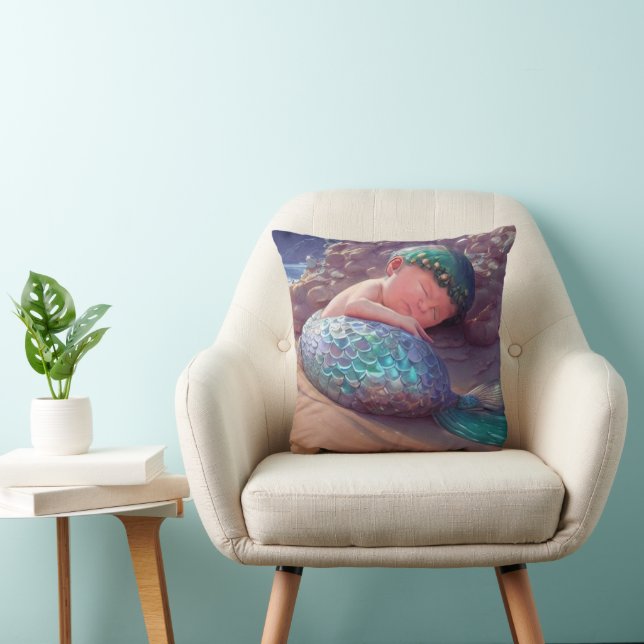 Baby Mermaid's Repose- Cushion (Chair)