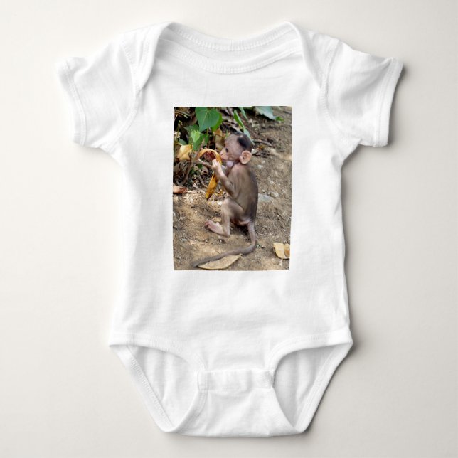 Baby Monkey Bodysuit (Front)