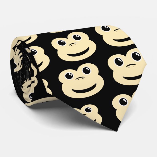 Baby Monkey Face Tie (Rolled)