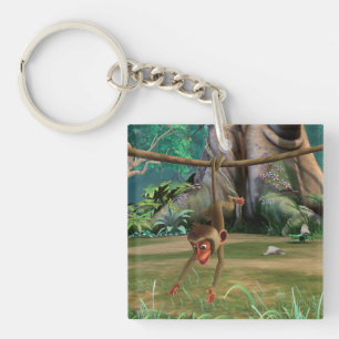 Baby Monkey Key Ring
