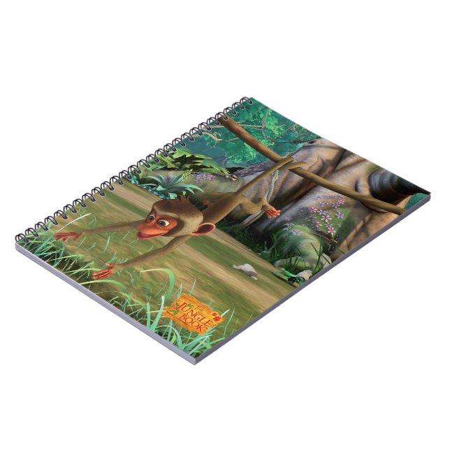 Baby Monkey Notebook (Left Side)