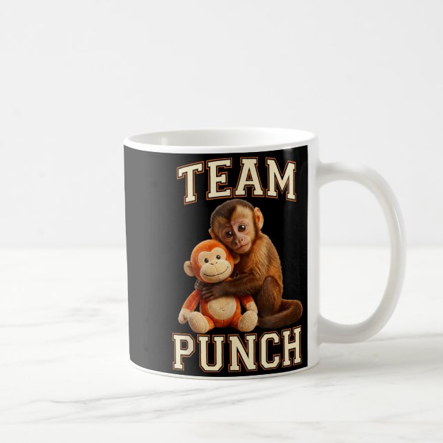 Baby Monkey Punch Team Punch Coffee Mug (Right)