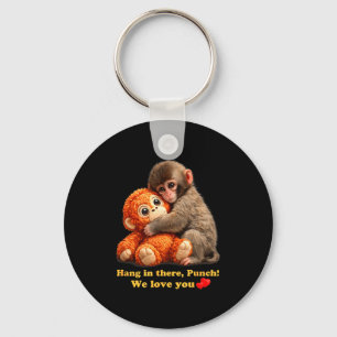 Baby monkey punch team punch key ring