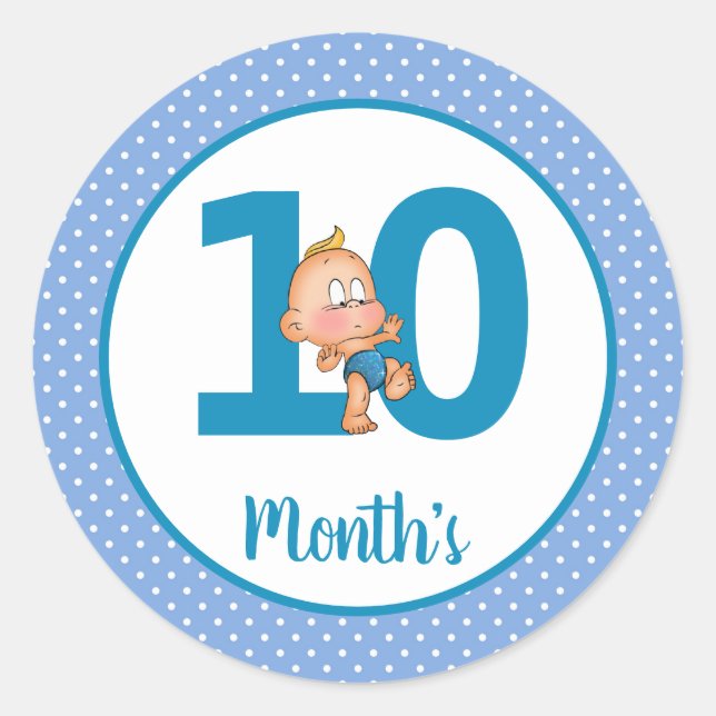 Baby Month Stickers (Front)