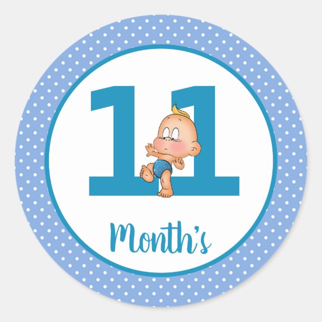 Baby Month Stickers (Front)
