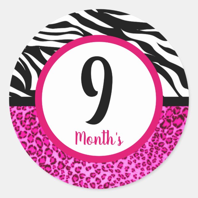 Baby Month Stickers (Front)