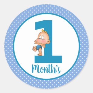 Baby Month Stickers