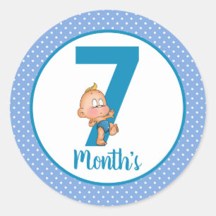 Baby Month Stickers