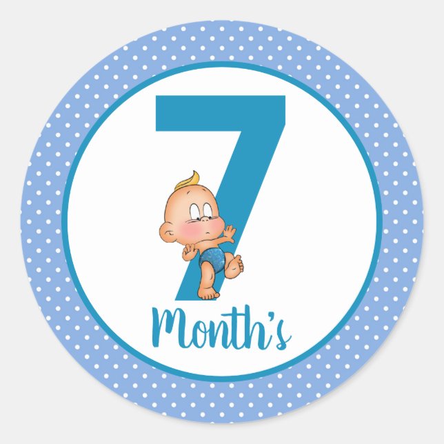 Baby Month Stickers (Front)
