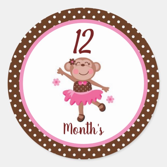 Baby Month Stickers (Front)