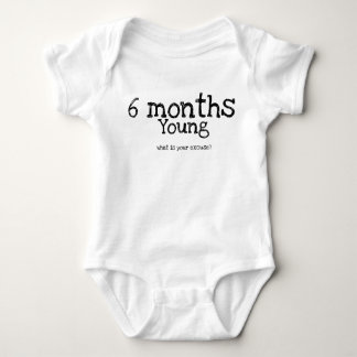 Baby Monthly Milestone Bodysuit