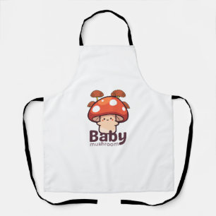 Baby Mushroom Apron