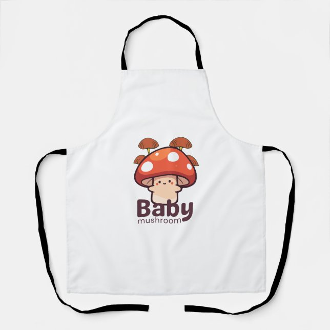 Baby Mushroom Apron (Front)