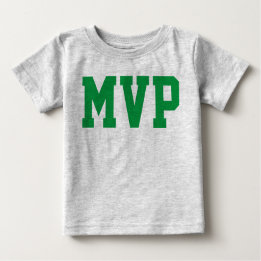 Baby MVP Football Jersey Bodysuit (Front Only)