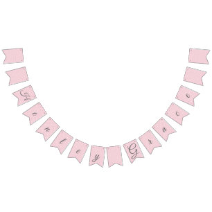 Baby Name (customisable) Bunting