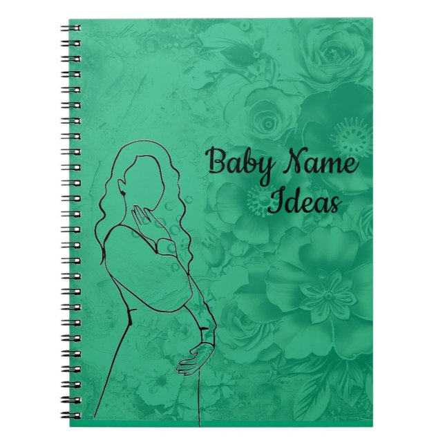 Baby Name Ideas Notebook (Front)