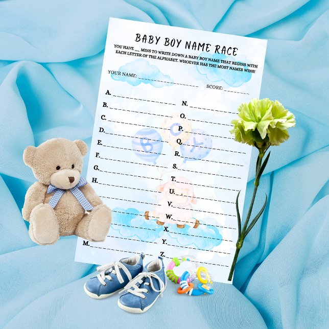 Baby Name Race Blue Little Lamb Soaring High  (Creator Uploaded)