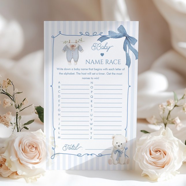 Baby Name Race French Nursery Coquette Bow (Creator Uploaded)