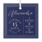  Baby Name Script & Birth Stats Black Keepsake