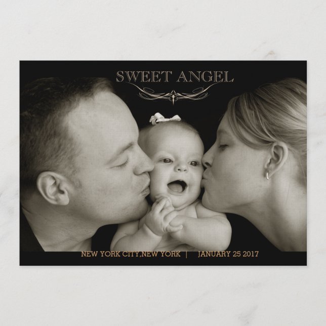 baby naming ceremony Traditional Standard envelop Program (Front)