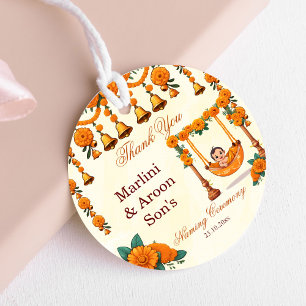 Baby Naming Cradle Indian Ceremony favour Tags