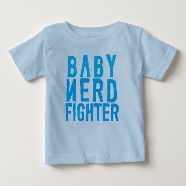 Baby Nerdfighter Blue Baby T-Shirt (Front)