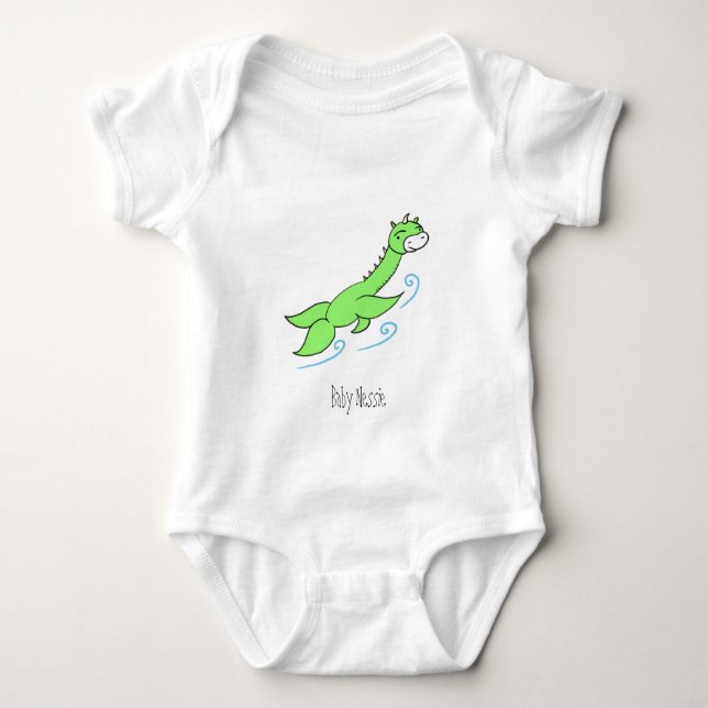 Baby Nessie Baby Bodysuit (Front)