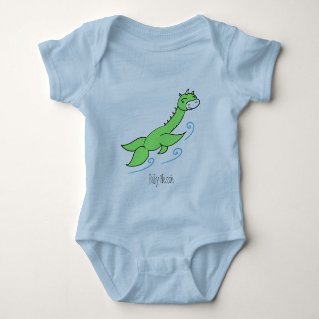 baby nessie baby bodysuit (Front)