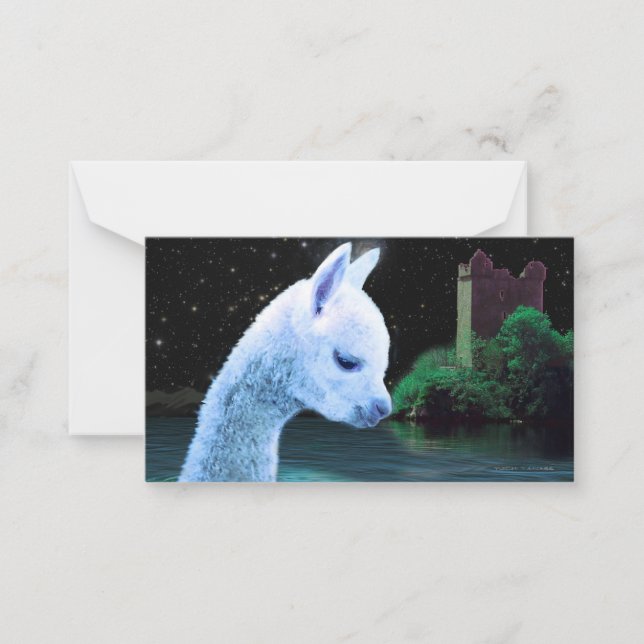 Baby Nessie Card (Front)