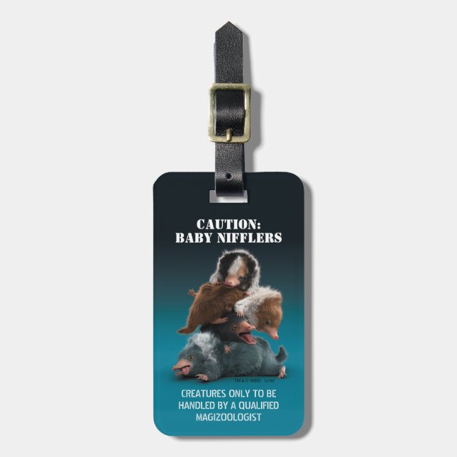 Baby NIFFLER™ Pile Luggage Tag (Front Vertical)
