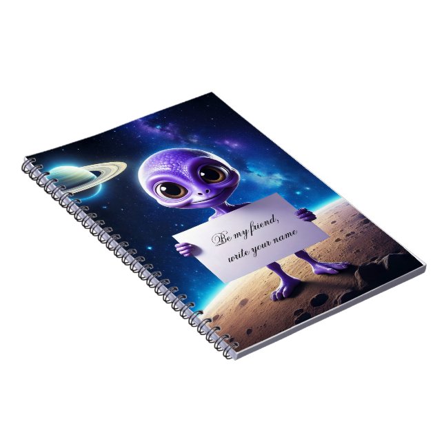 Baby notebook - be my friend (Right Side)