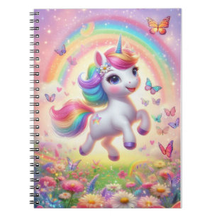 Baby notebook - unicorn