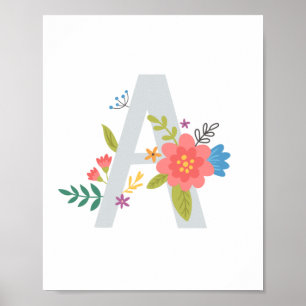 Baby nursery poster