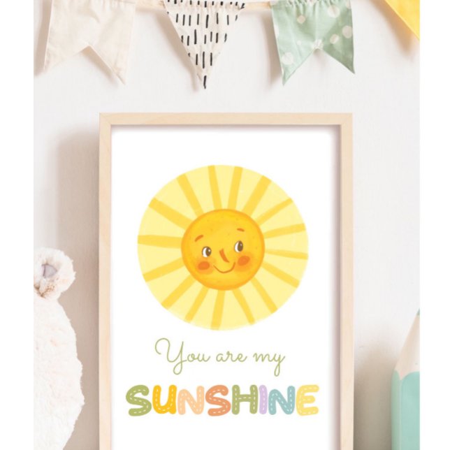 Baby Nursery You are my Sunshine Poster (Creator Uploaded)