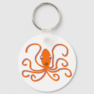 Baby Octopus Key Ring