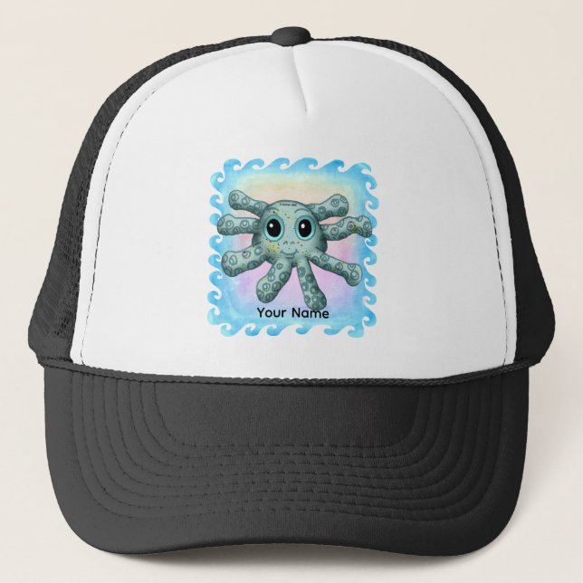 Baby Octopus Trucker Hat (Front)