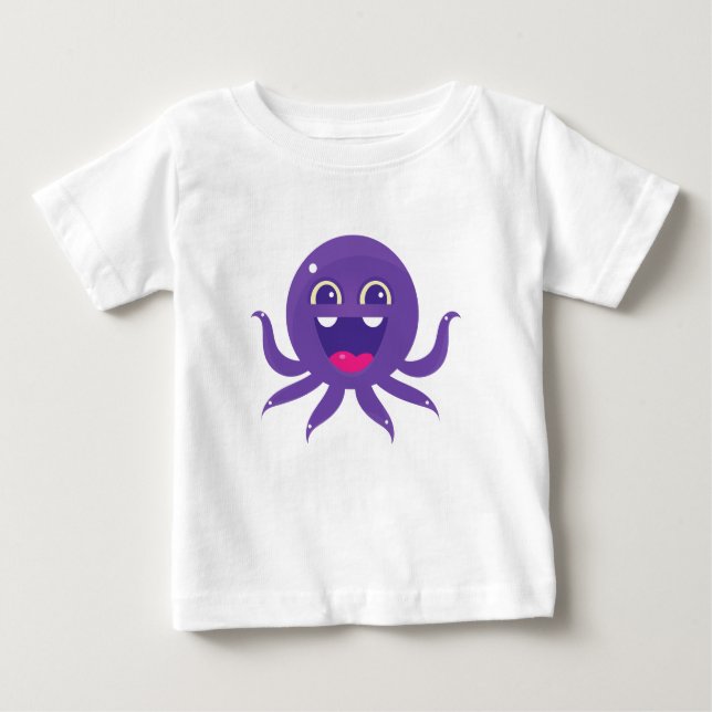 baby octupis T-Shirt (Front)